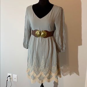 💥ALTARD STATE Lace Peasant Dress